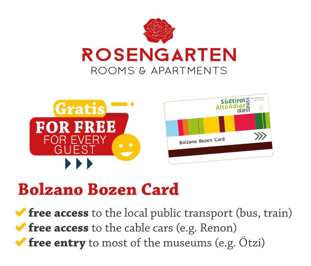 Rosengarten Rooms Bolzano Luaran gambar